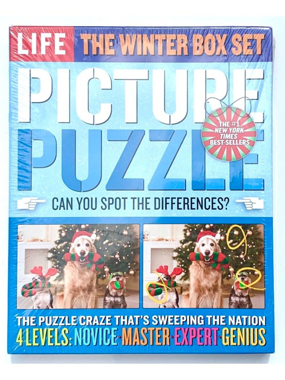 LIFE Picture Puzzle books Spot the Difference Winter Box Set by Editors of LIFE